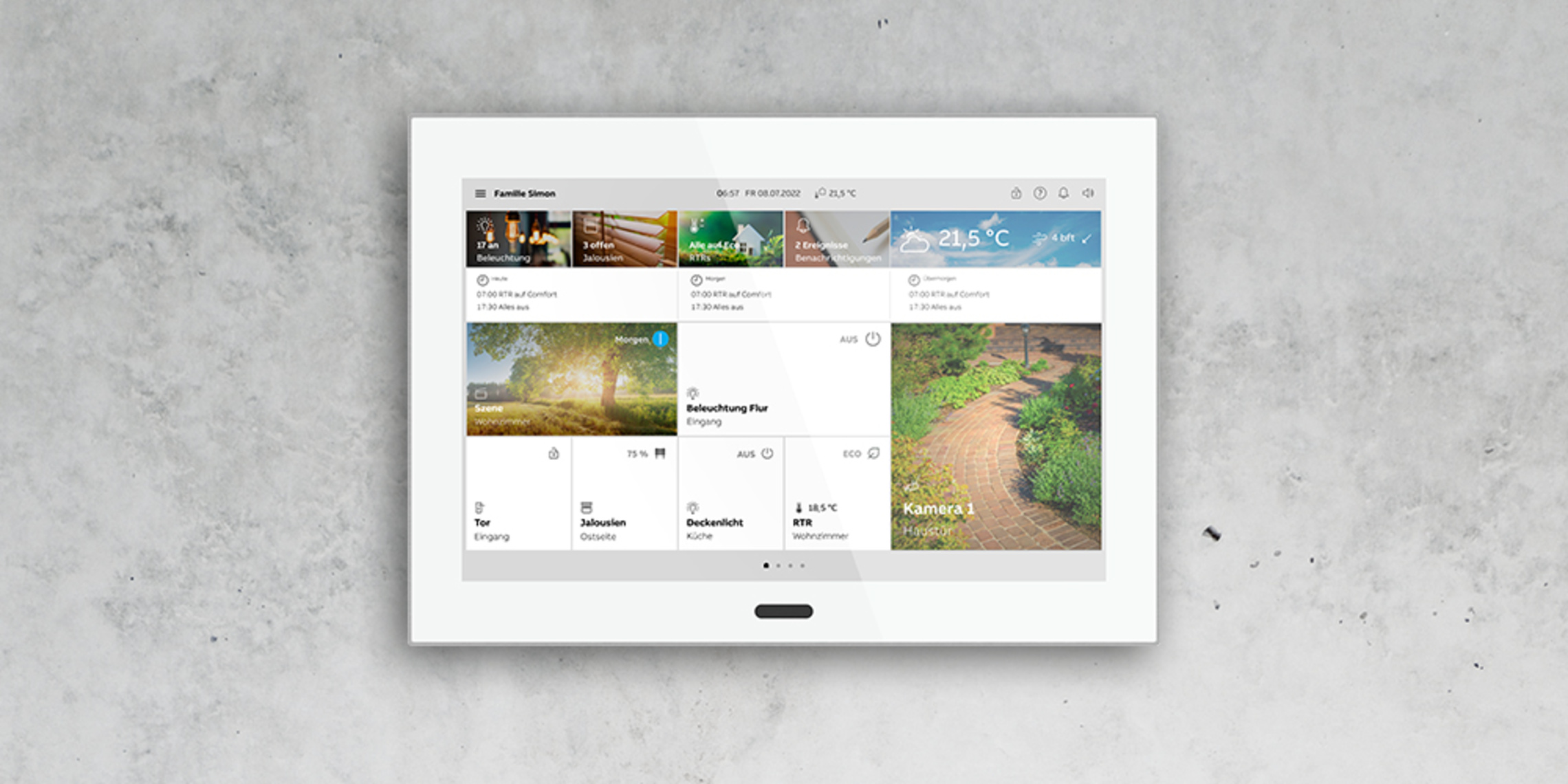 Busch-SmartTouch 10“ bei Peter Warnicke Elektro in Hamburg